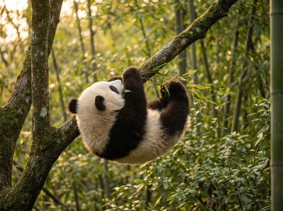 海角社区动物测评视频 大熊猫行为测评视频教程